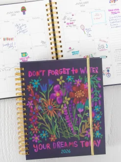 2025-26 17 Month Planner - Water Your Dreams