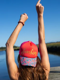 Adjustable Trucker Hat - Sunshine