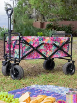 All-Terrain Wagon - Pink Painted Garden