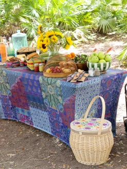 Best Table Cover Ever - Blue Patchwork
