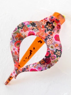 Boho Clip - Satin Meadow Light Pink