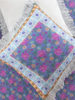Boho Fringe Euro Sham - Meadow Tapestry