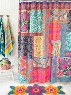 Boho Shower Curtain - Multi Color