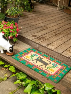 Bungalow Doormat - Hope You Like Cats