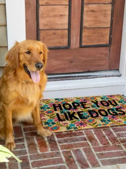 Bungalow Doormat - Like Dogs Cream