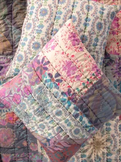 Bungalow Reversible Cotton Euro Sham - Luna