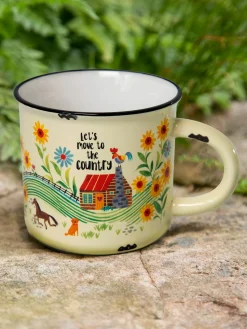 Camp Coffee Mug - Let's Move To The Country