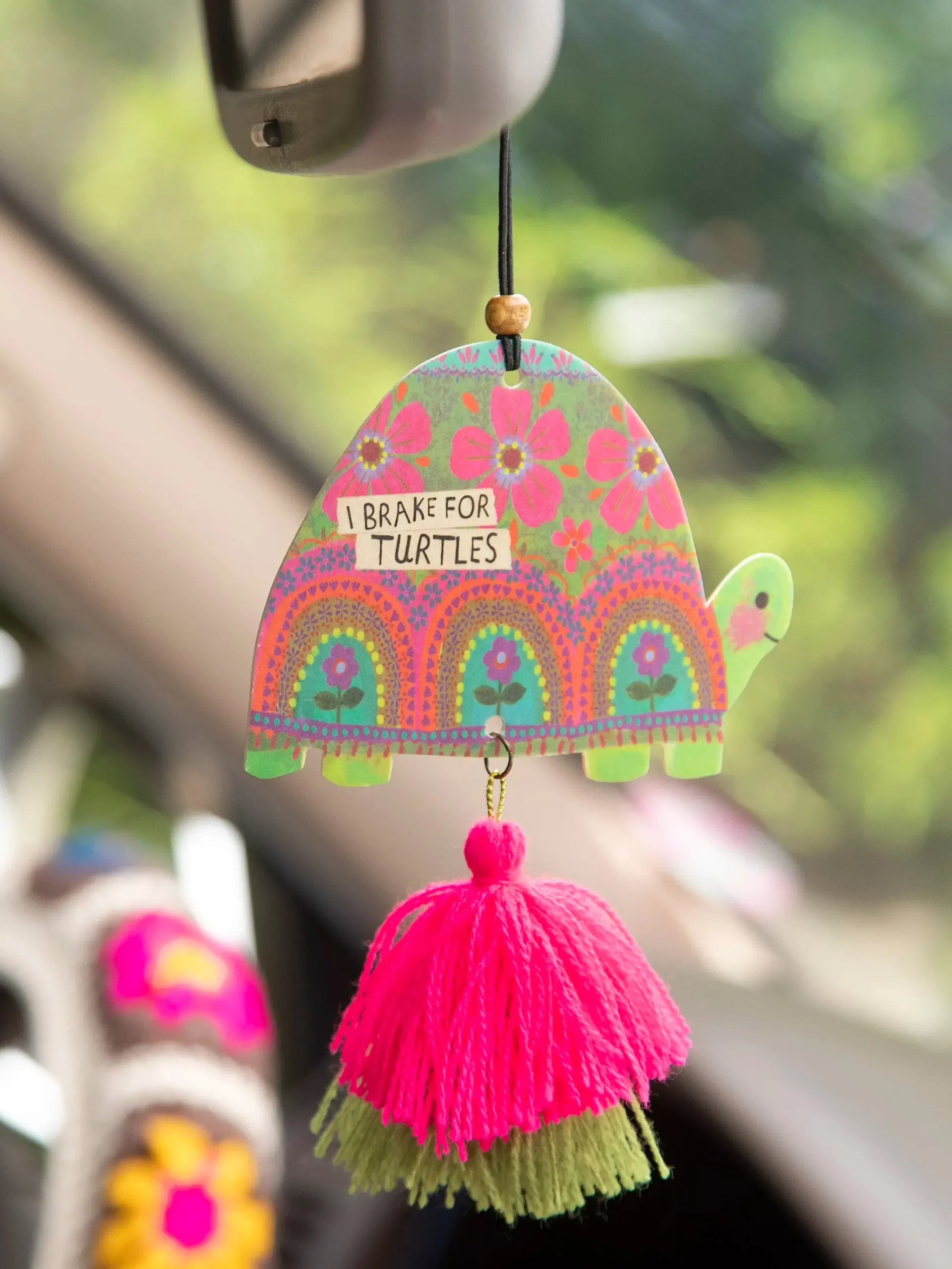 Car Air Freshener - I Brake For Turtles