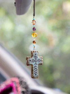 Car Charm - Cross