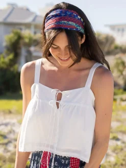 Cara Top - White Cotton