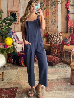 Carly Jumpsuit - Navy