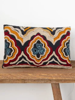 Cotton Patti Pillow - Tufted Tulum