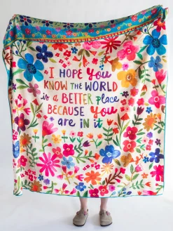 Double-Sided Cozy Throw Blanket - World Better