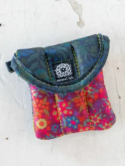 Earbud Case - Mauve Garden Floral