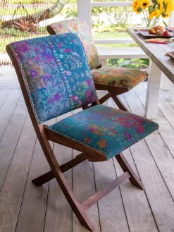 Favorite Anywhere Chair - Indigo Patchwork