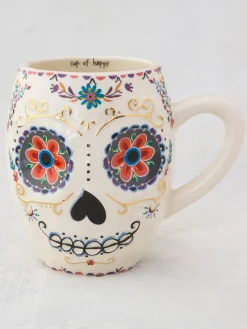 Folk Art Coffee Mug - Coco The Sugar Skull