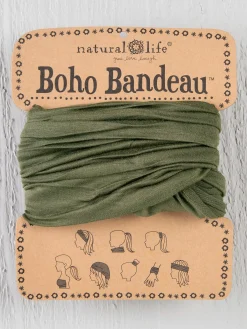 Full Boho Bandeau® Headband - Olive