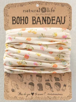 Full Boho Bandeau® Headband - Pastel Floral