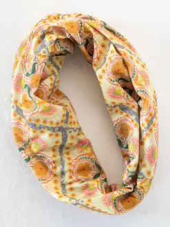 Full Boho Bandeau® Headband - Diamond Block Cream
