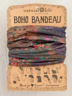 Full Boho Bandeau® Headband - Vintage Patchwork