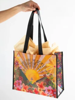 Large Happy Bag, Set of 3 - You Make The World Brighter