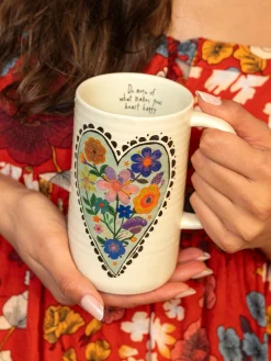 Latte Mug - Heart Happy