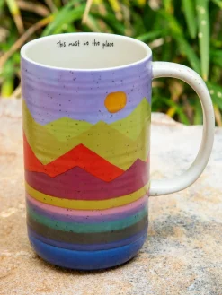 Latte Mug - Mountain Range