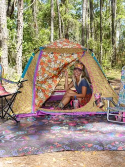 Live Happy Camping Tent - Wanderlust