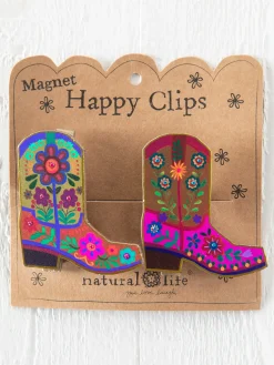 Magnet Happy Clips, Set of 2 - Boot