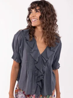My Favorite Cotton Top - Charcoal