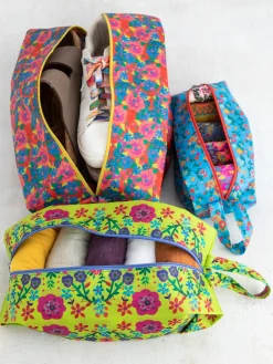 Pack u0026 Go Packing Cubes, Set of 3 - Bright Floral