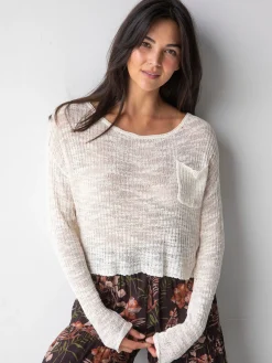 Patti Layering Sweater - Cream