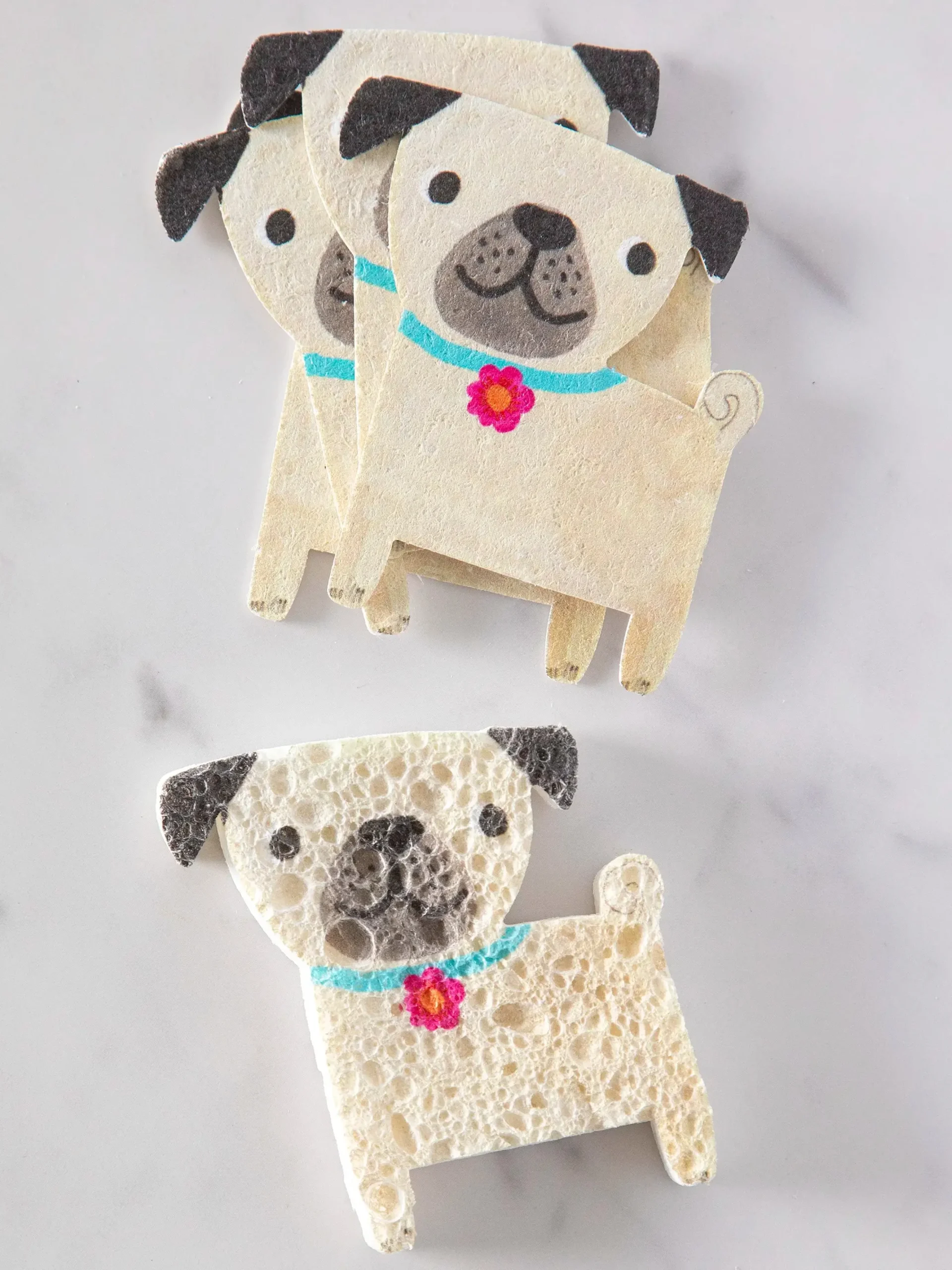 Puff Up Sponges, Set of 5 - Dog