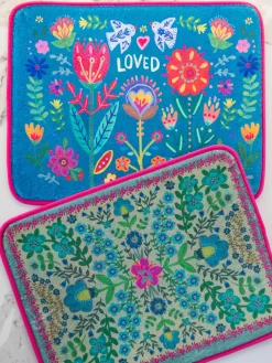 Reversible Dish Drying Mat - Loved