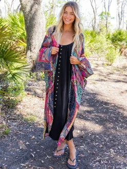 Sierra Duster - Boho Blooms Patchwork