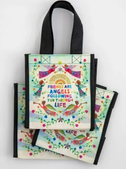 Small Happy Bag, Set of 3 - Friends Are Angels