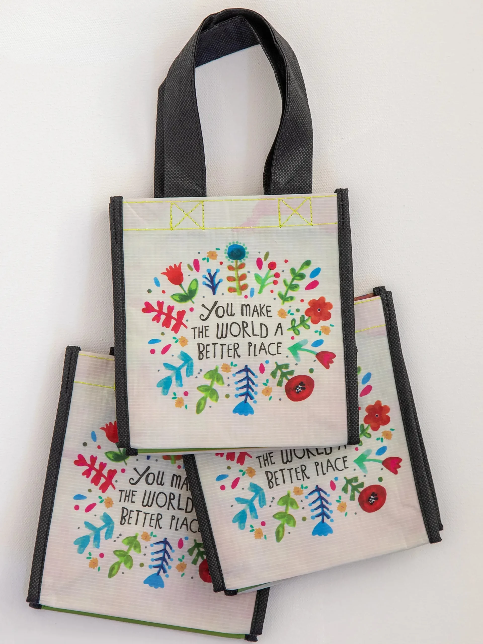 Small Happy Bag, Set of 3 - World Better