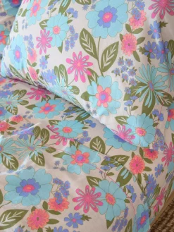 Sooo Soft Cotton Sheet Set - Cream Vintage Floral