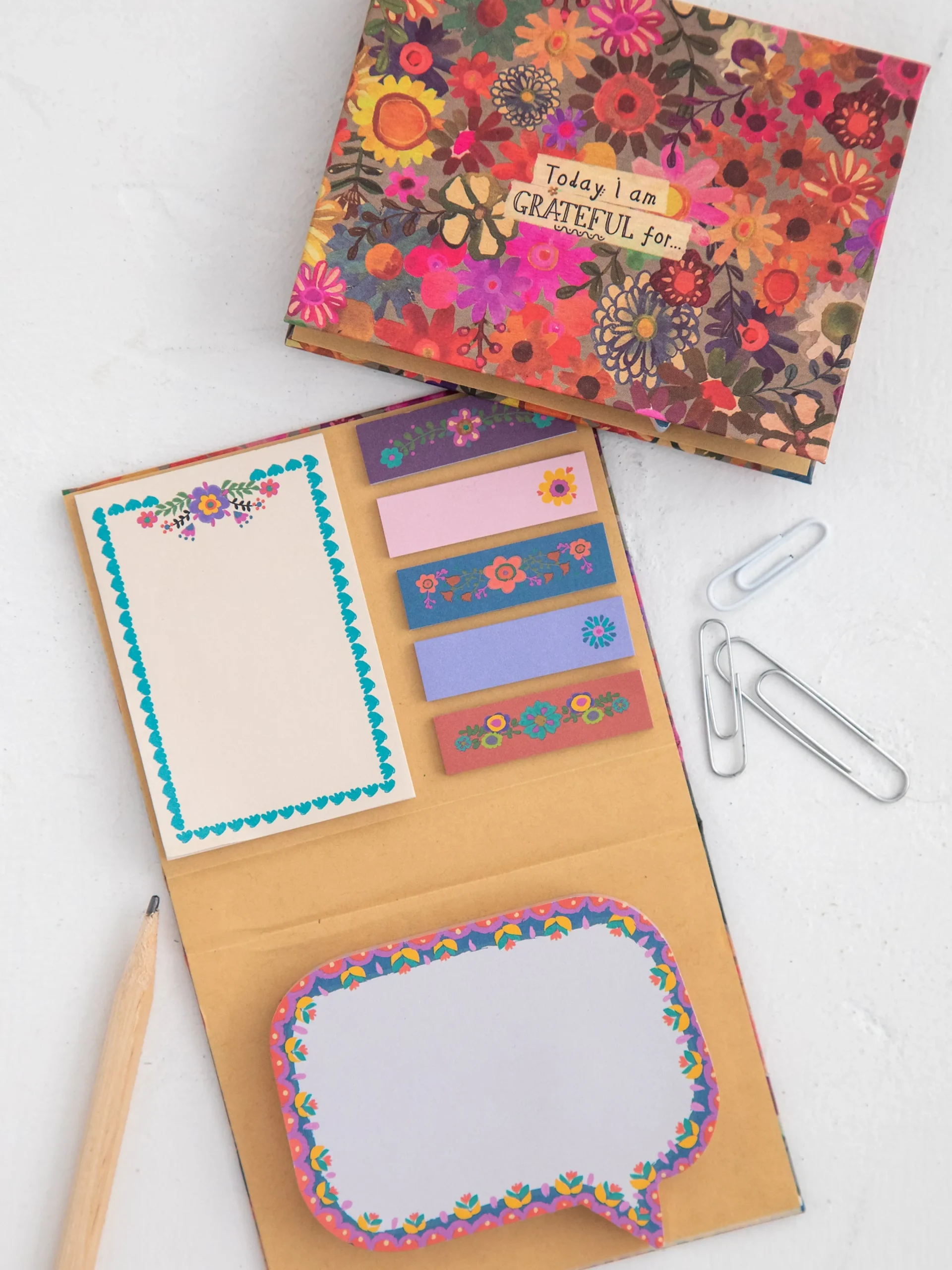 Sticky Note Book - Grateful For