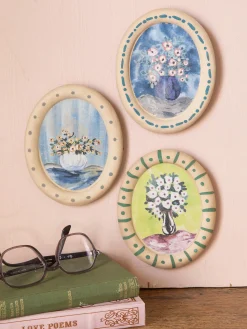 Stoneware Framed Art Set