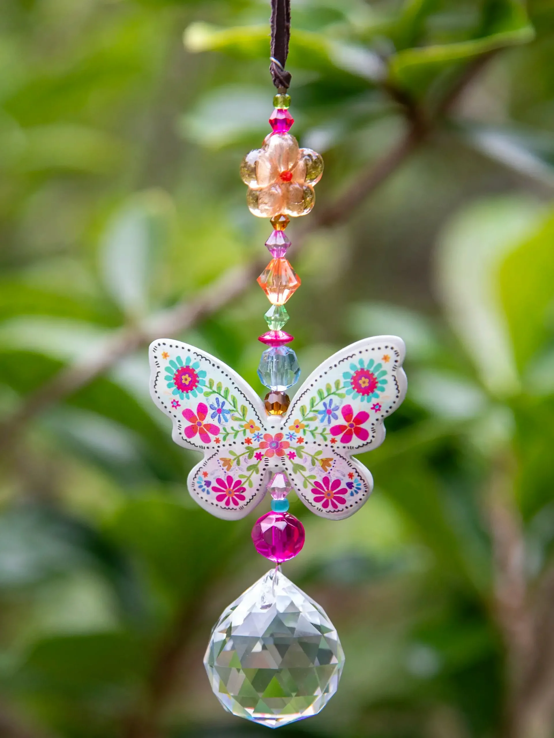 Sun Catcher Car Charm - Butterfly