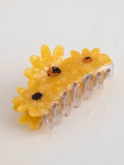 Sunflower Hair Claw