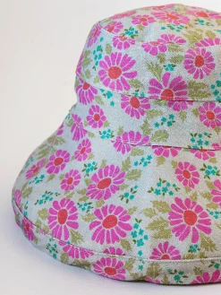 Sunny Day Bucket Hat - Pink Floral
