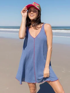 Sunny Days Dress - Denim Blue