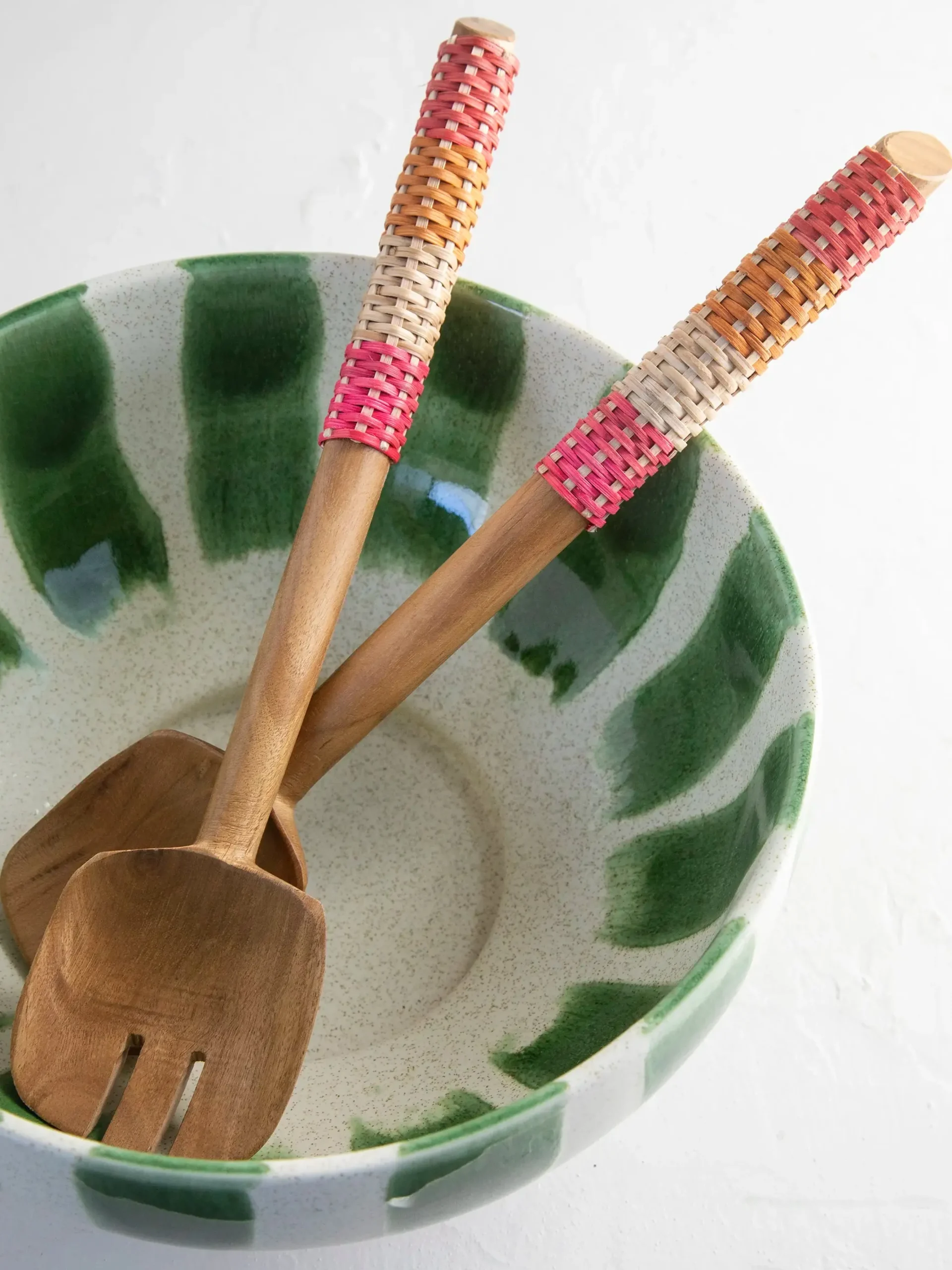 Teakwood Salad Servers