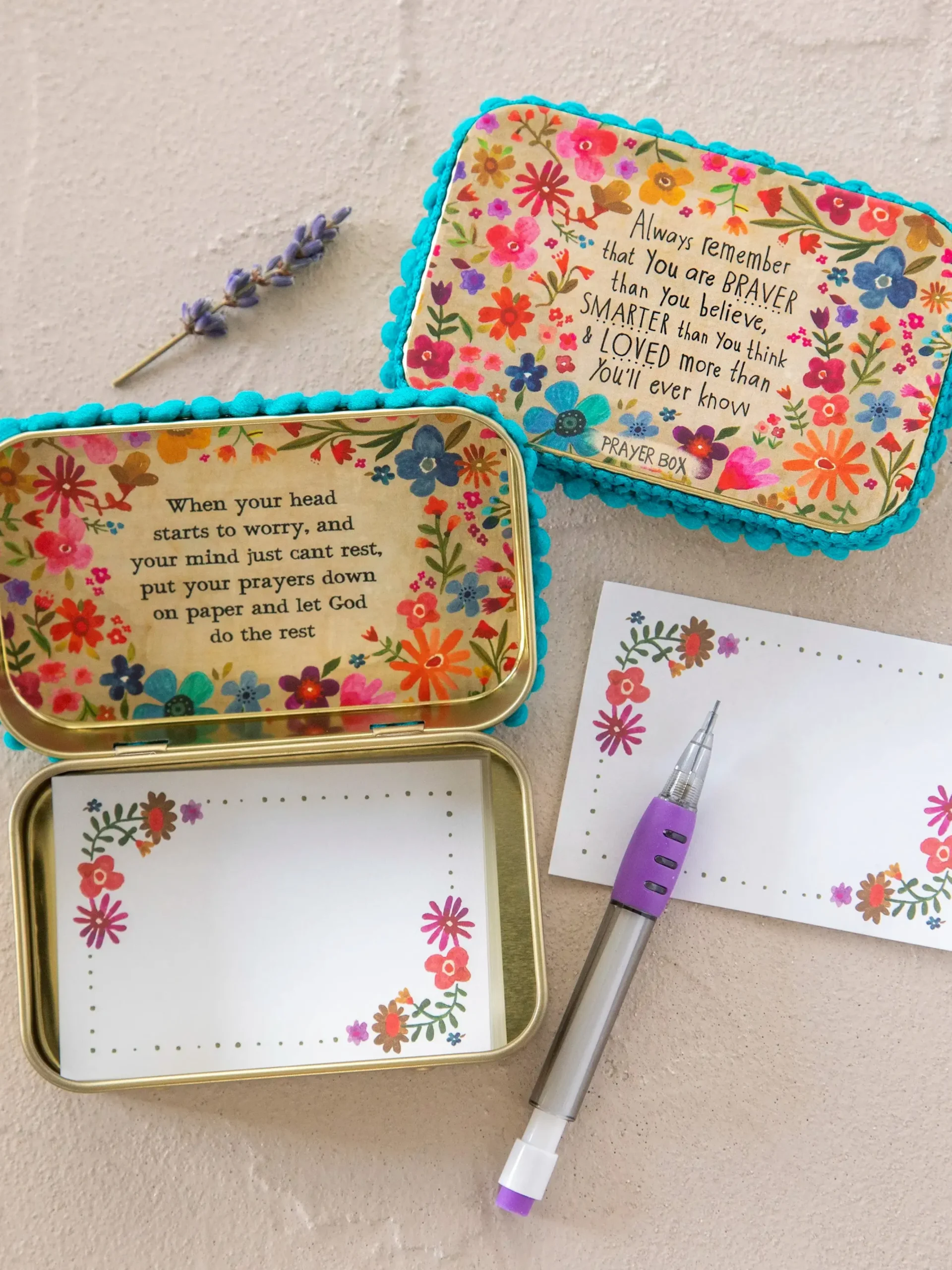 Tin Prayer Box - Always Remember
