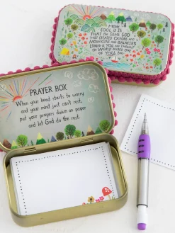 Tin Prayer Box - God Created You