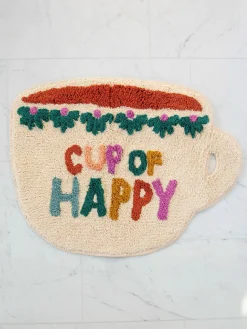 Tufted Cotton Bath Mat - Cup of Happy