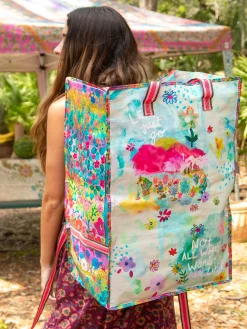 XL Backpack Tote Bag - Let's Just Go